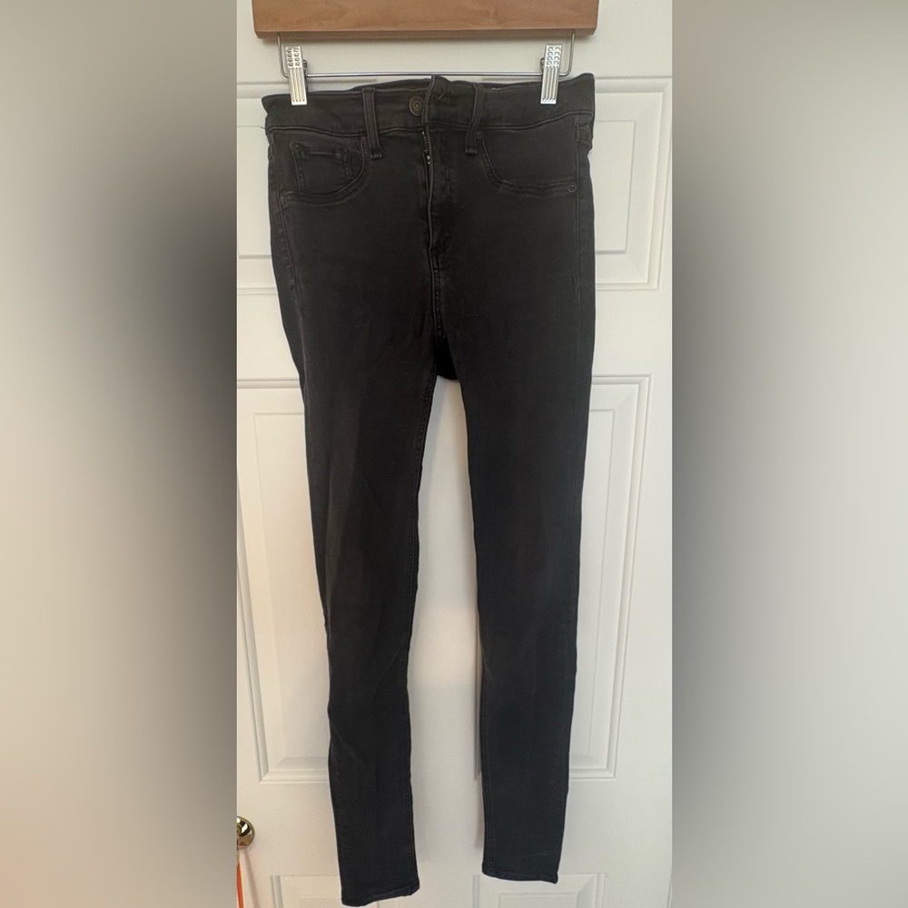 rag & bone Washed Black Denim Jeans